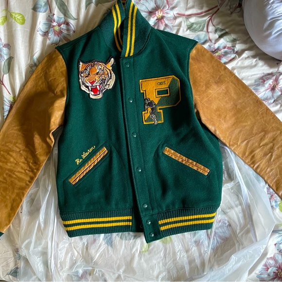🔥NWT Ralph Lauren RL Tigers Varsity Jacket - Picture 3 of 10